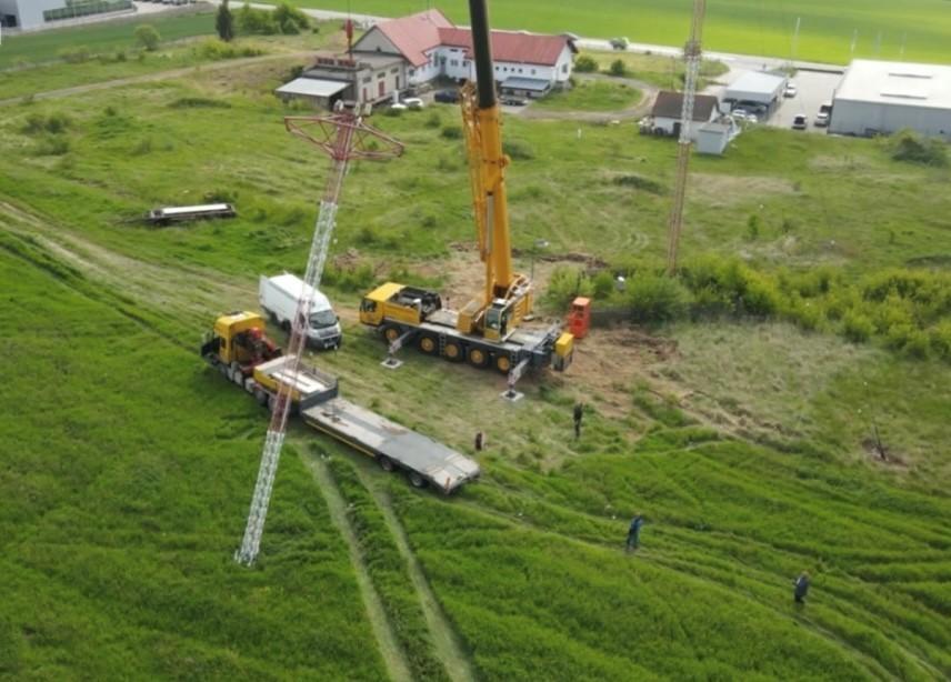 Demontáž Vysílačky 12.5.2025/ AREÁL VYSÍLAČKA Demontáž Vysílačky 12.5.2025/ AREÁL VYSÍLAČKA