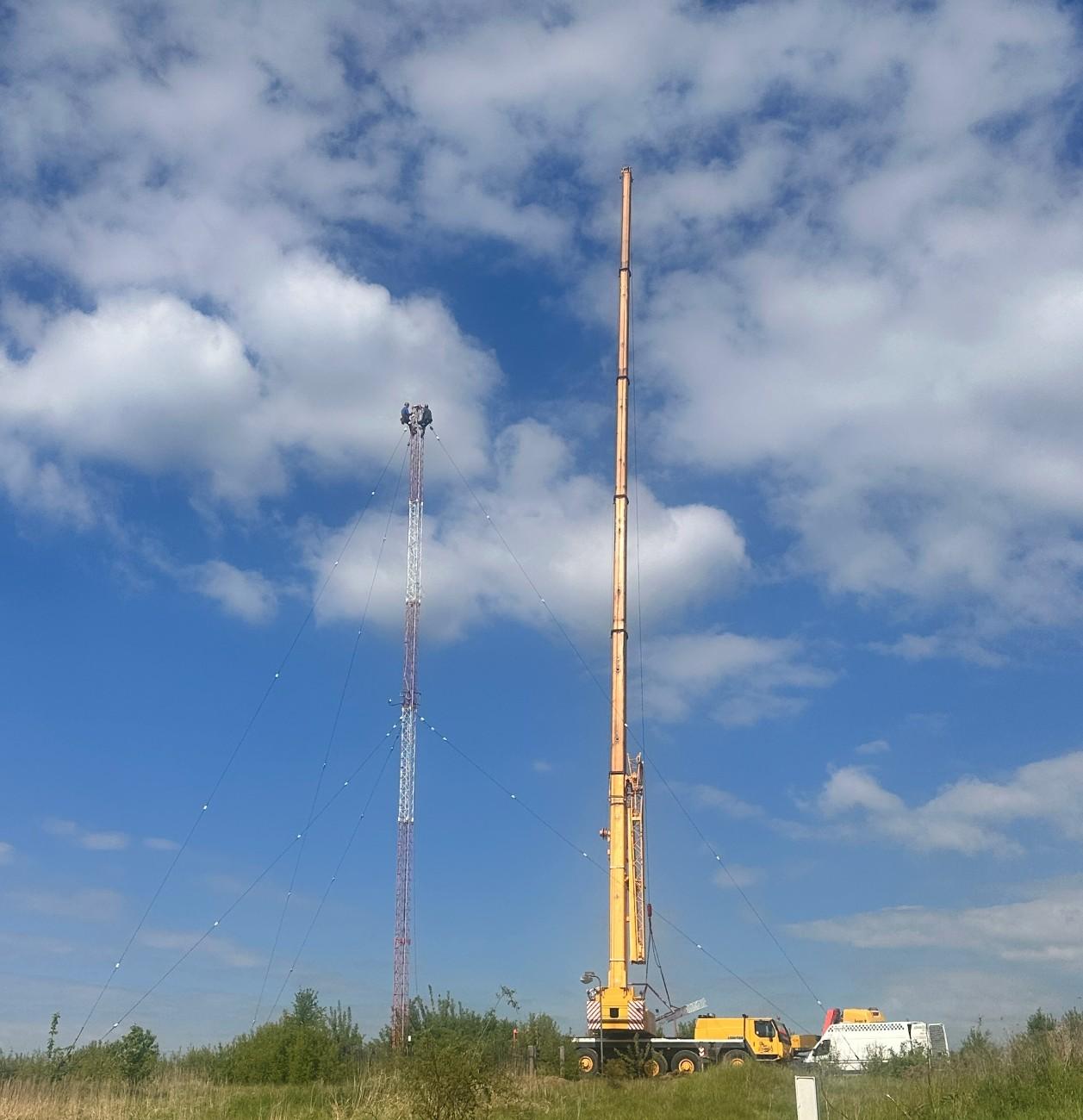 Demontáž Vysílačky 12.5.2025/ AREÁL VYSÍLAČKA Demontáž Vysílačky 12.5.2025/ AREÁL VYSÍLAČKA