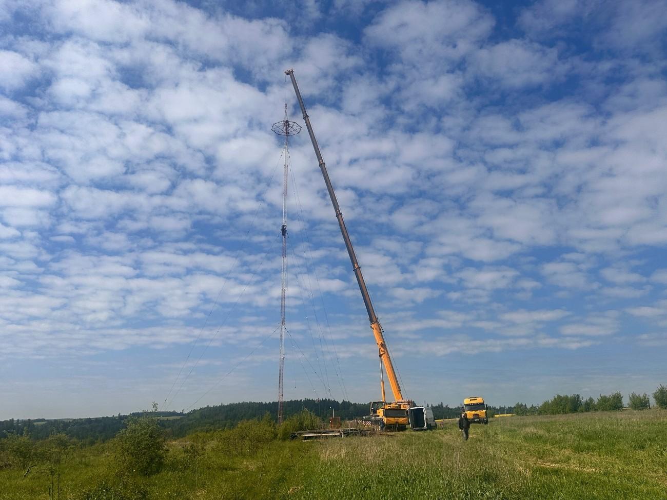 Demontáž Vysílačky 12.5.2025/ AREÁL VYSÍLAČKA Demontáž Vysílačky 12.5.2025/ AREÁL VYSÍLAČKA